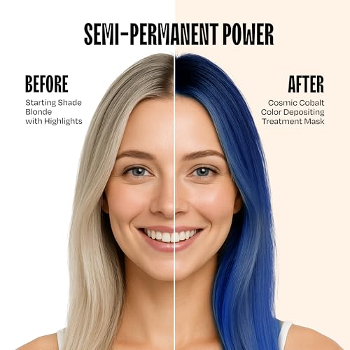 oVertone Cosmic Cobalt – Application rapide de 10 à 15 minutes pour des résultats dignes d'un salon