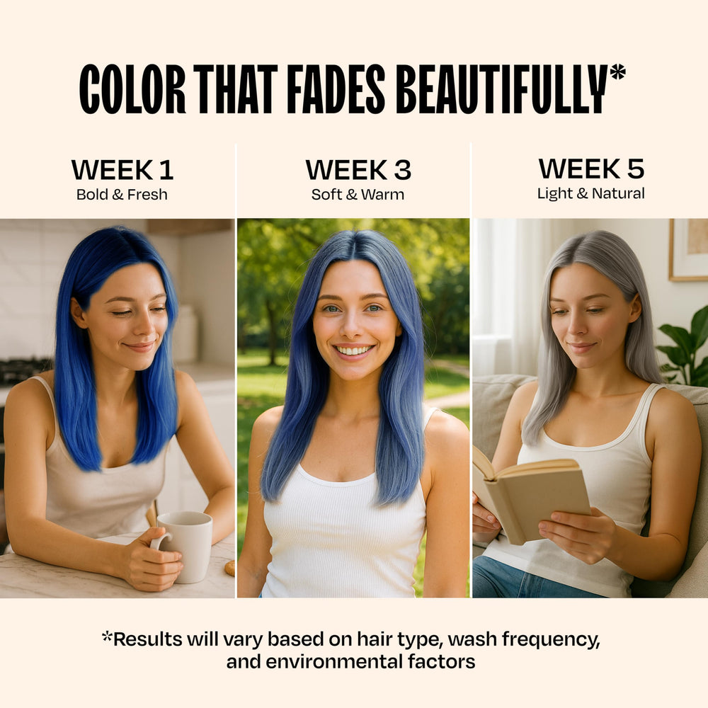 oVertone Cosmic Cobalt – Convient à tous les types de cheveux et textures