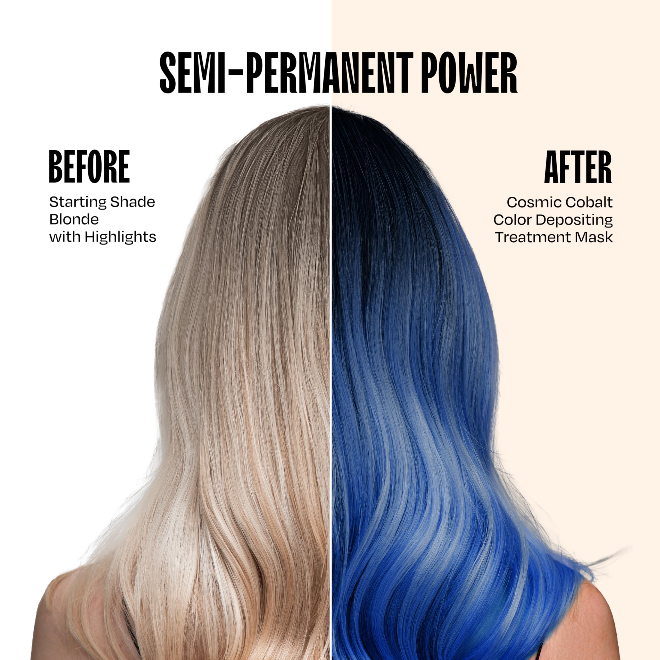 oVertone Cosmic Cobalt – Crème colorante nourrissante qui dépose la couleur en douceur