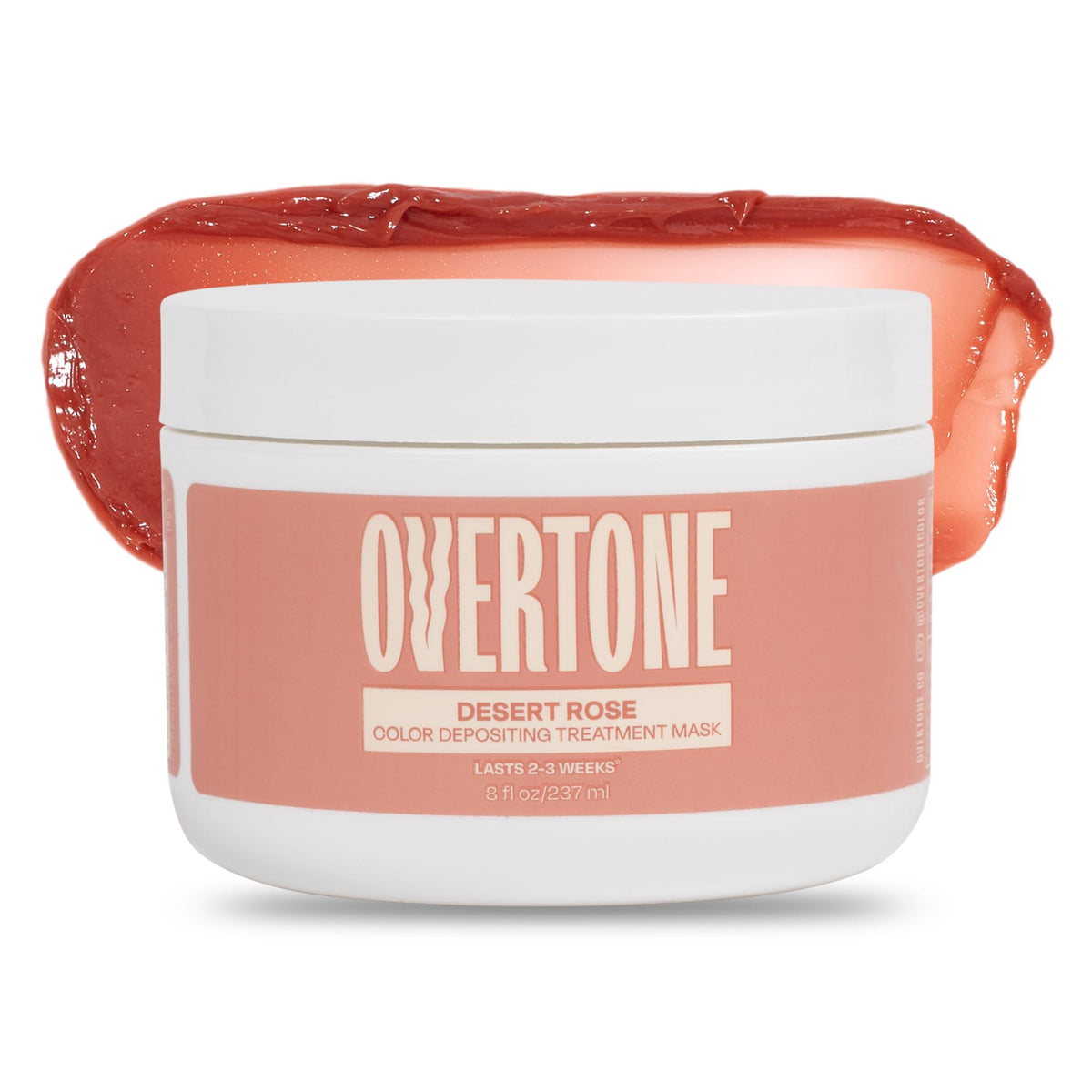 oVertone Desert Rose: aplicación en cabello seco para color vibrante.