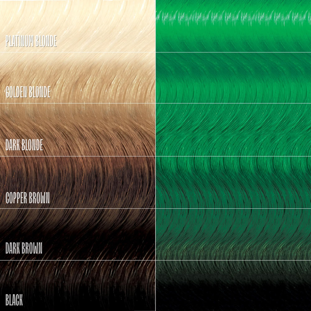 overtone Esmeralda Envy cabello de todo tipo listo para color