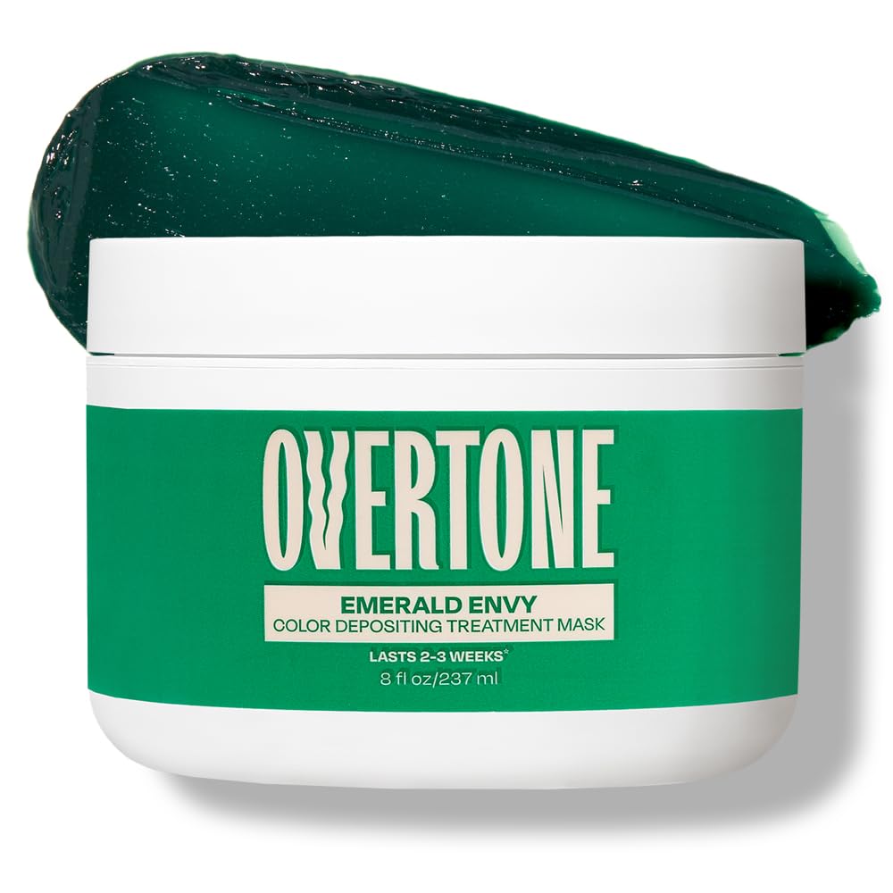 overtone Esmeralda Envy envase 8oz, colorante nutritivo para uso en casa