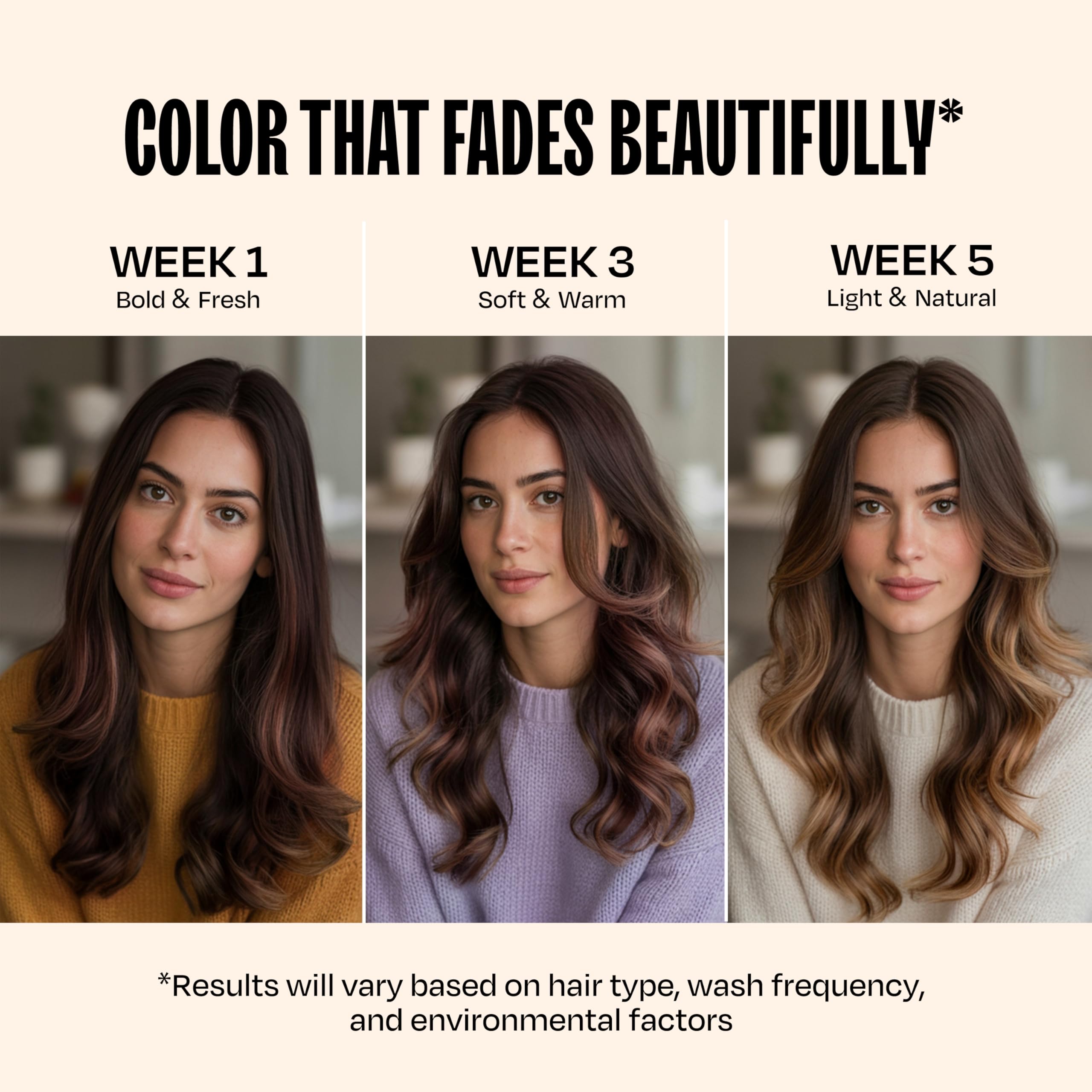 Overtone Espresso Brown: cheveux colorés et naturels affichent pigment profond et durable