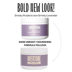 oVertone lila ahumado textura mascarilla color: cuidado hidratante que revitaliza el cabello