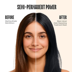 Overtone Masque Colorant Nourrissant : texture douce qui nourrit tout en déposant la teinte.