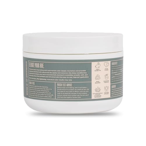 oVertone Stormy Sterling crème colorante semi-permanente offrant une couleur riche