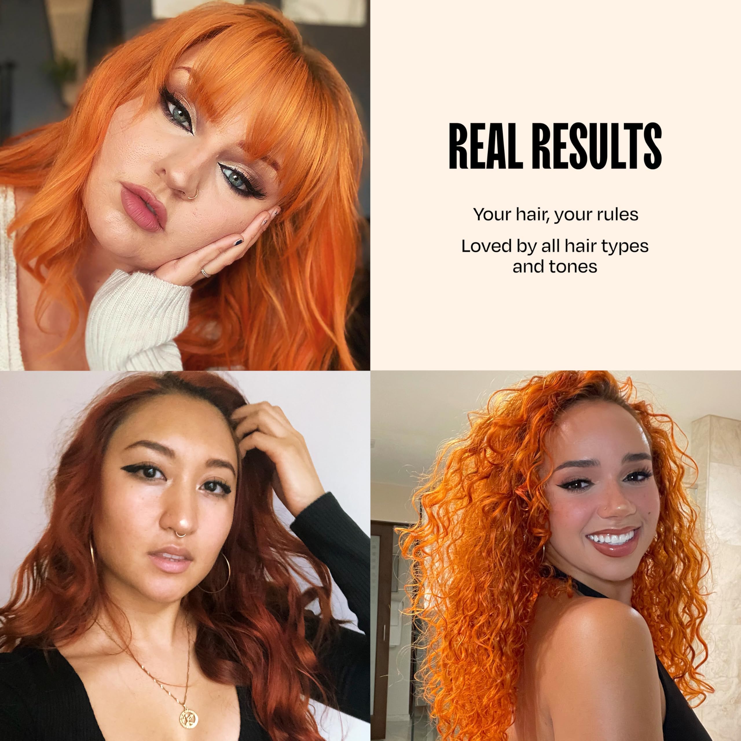 oVertone Ginger Glow – sans parabènes pour une routine capillaire plus légère.