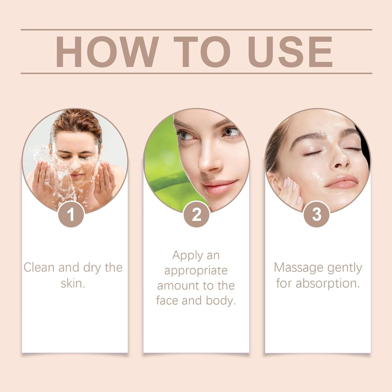 OVQ Serum Stick guía de uso, formato práctico para aplicación rápida