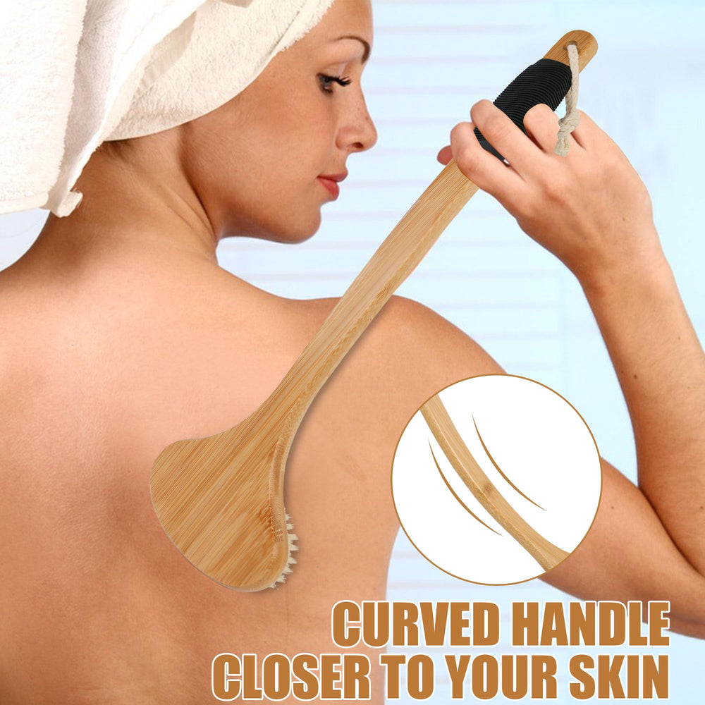 OWIIZI cepillo corporal de gran superficie para exfoliar y limpiar