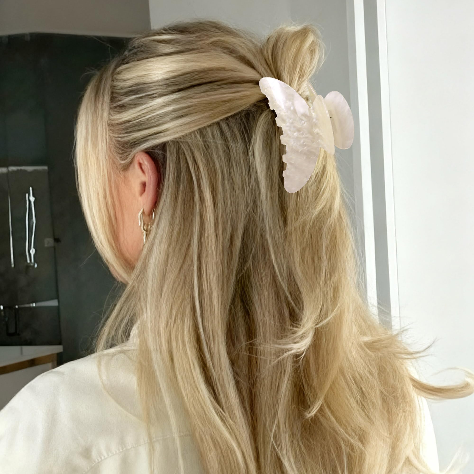 Pinzas resistentes para cabello largo: diseño duradero sin dañar.