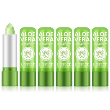 Ownest Bálsamo Labial Aloe Vera, cambio de color y hidratación intensiva.