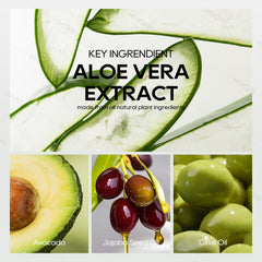 Ownest Bálsamo Labial Aloe Vera, hidratación diaria para labios agrietados.