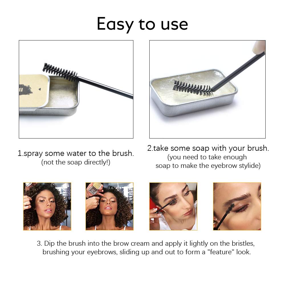 Fórmula suave y natural de Ownest para cejas.
