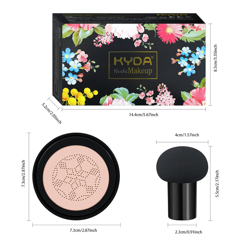 Ownest KYDA crema bb compacta y portátil para retoques en cualquier lugar.