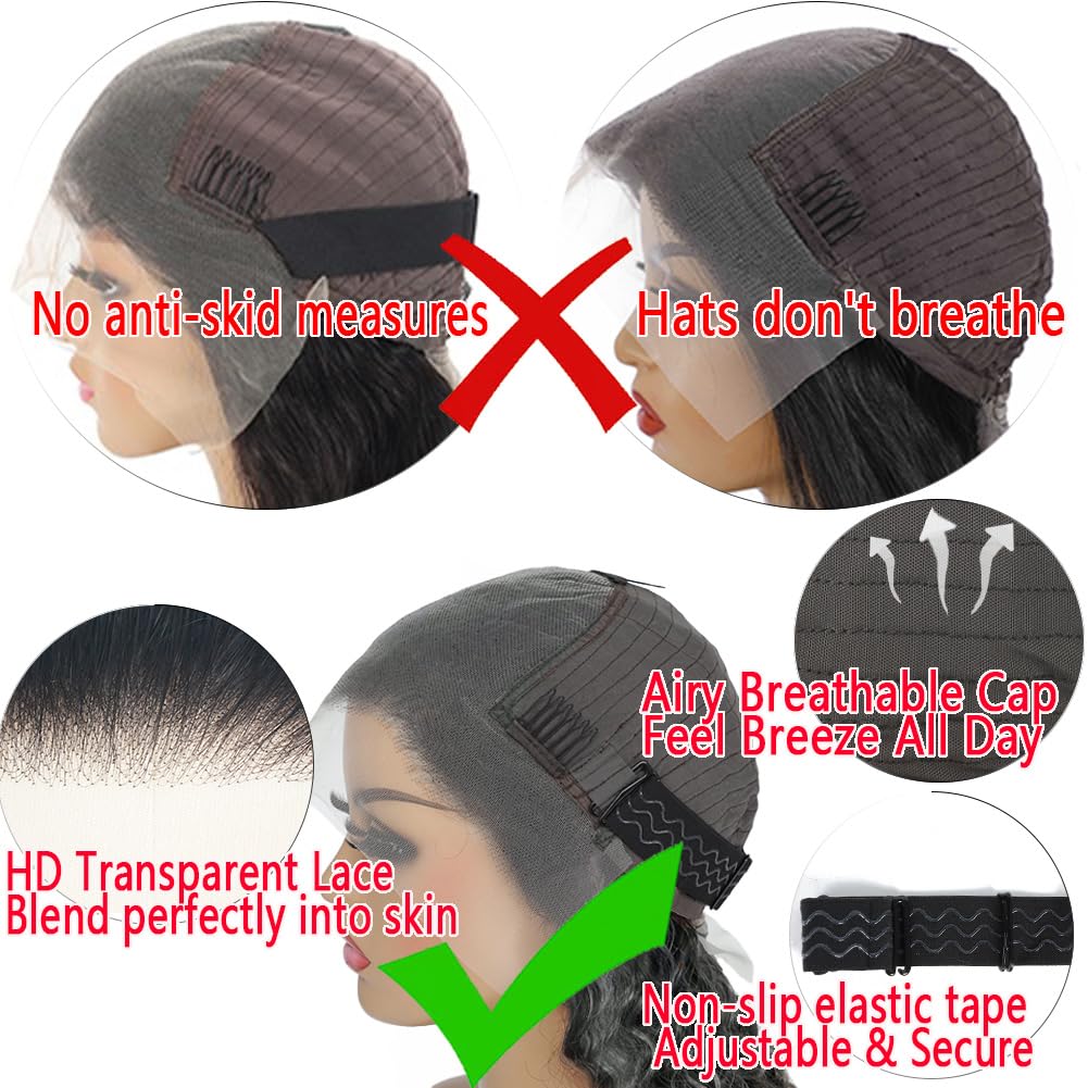 OWNROSE encaje 13x6 con línea de cabello natural y pelos de bebé para acabado suave.