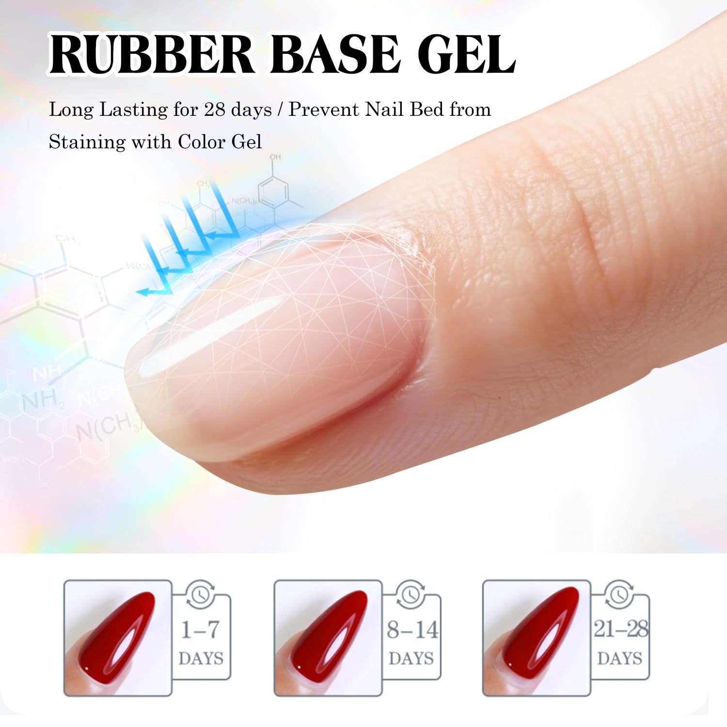 OXXI Professional Base Gel: desmontaje fácil que cuida la uña natural.