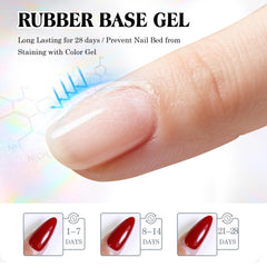 OXXI Professional Base Gel: desmontaje fácil que cuida la uña natural.