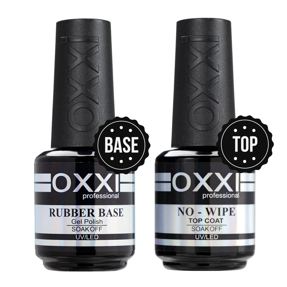 OXXI Professional base gel elastico para uñas, flexibilidad y adherencia duradera.