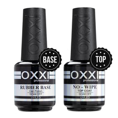 OXXI Professional base gel elastico para uñas, flexibilidad y adherencia duradera.