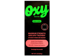 OXY tratamiento puntual en tubo de 1 oz para aplicación localizada de acné.