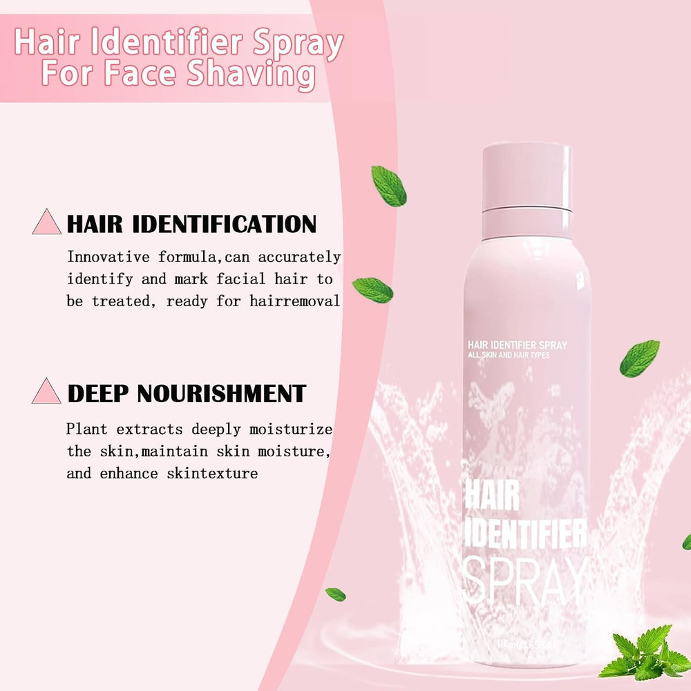 Cooling skin feel from OYB Hair Identifier Spray reduces friction.
