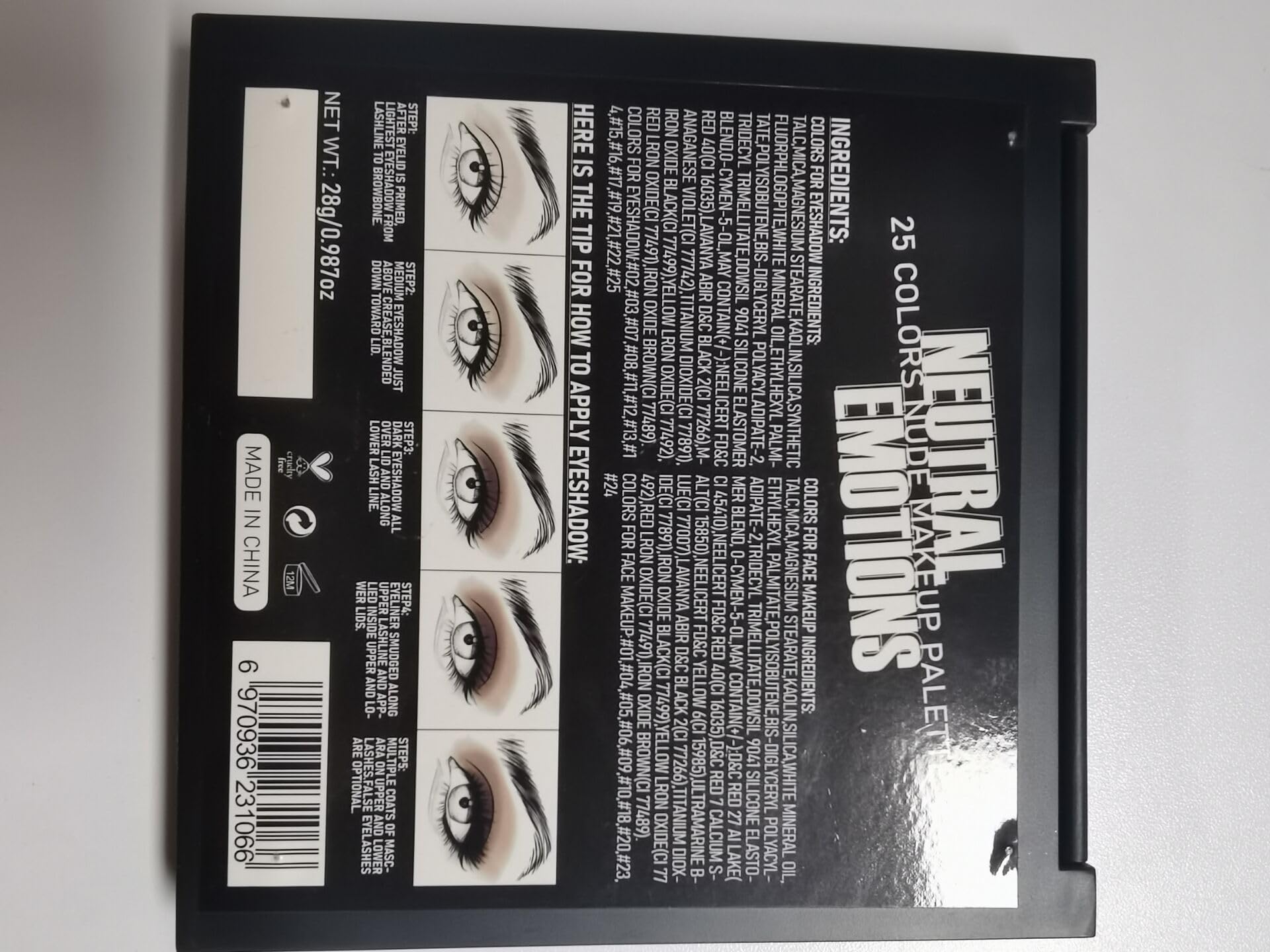 oygcee sombras cremosas y fáciles de difuminar