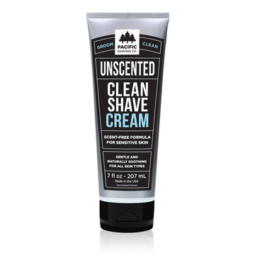Pacific Shaving Company crema limpia de afeitar con mantequilla de karité para piel sensible