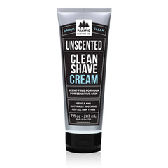 Pacific Shaving Company crema limpia de afeitar con mantequilla de karité para piel sensible