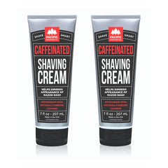 Pacific Shaving Company crème rasage caféinée en bouteille, énergie matinale pour la peau.