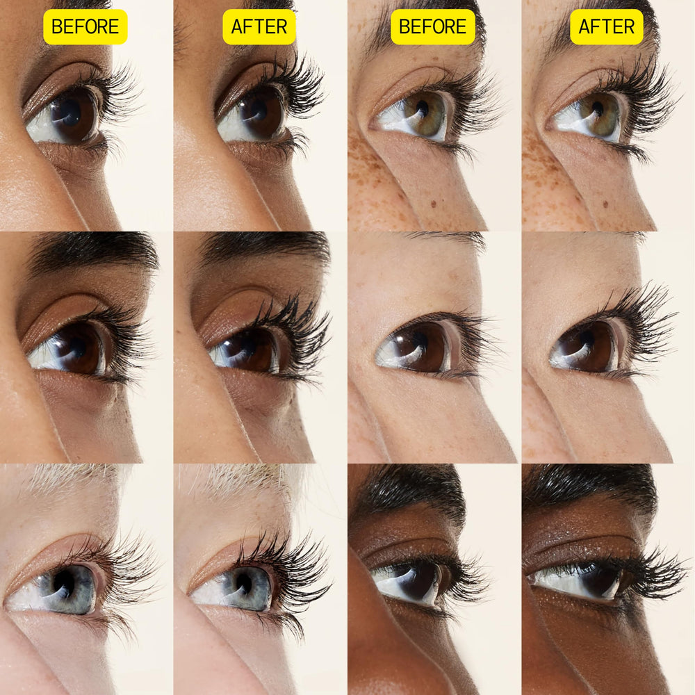 Pacifica Activist Curling Mascara, efecto rizo definido y pestañas separadas.