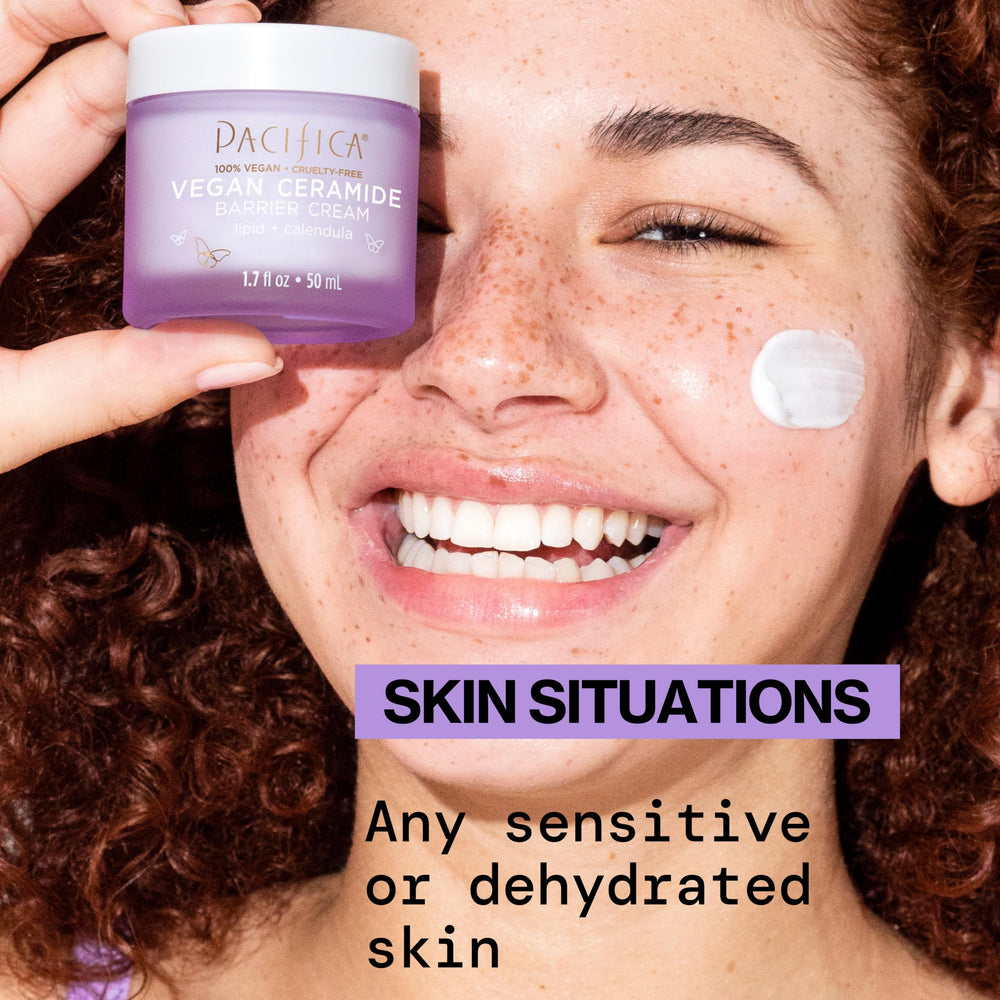 Pacifica crema con aloe y caléndula, calma rojeces en piel reactiva