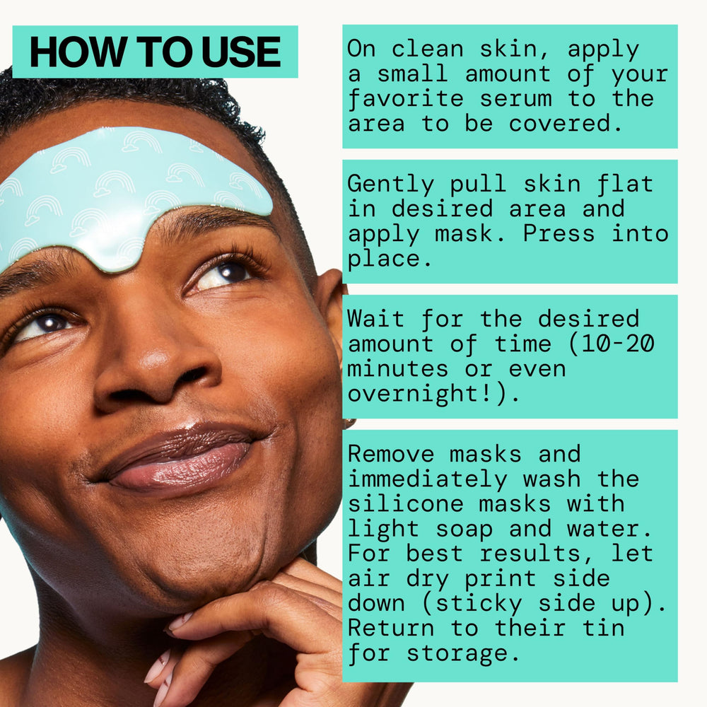 Pacifica Brow Mask fácil de limpiar y cuidar después de cada uso
