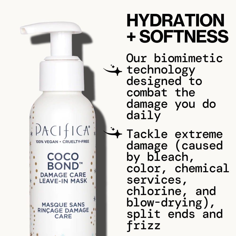 Ingredientes coco nutritivos en Pacifica Coco Bond hidratan y protegen.