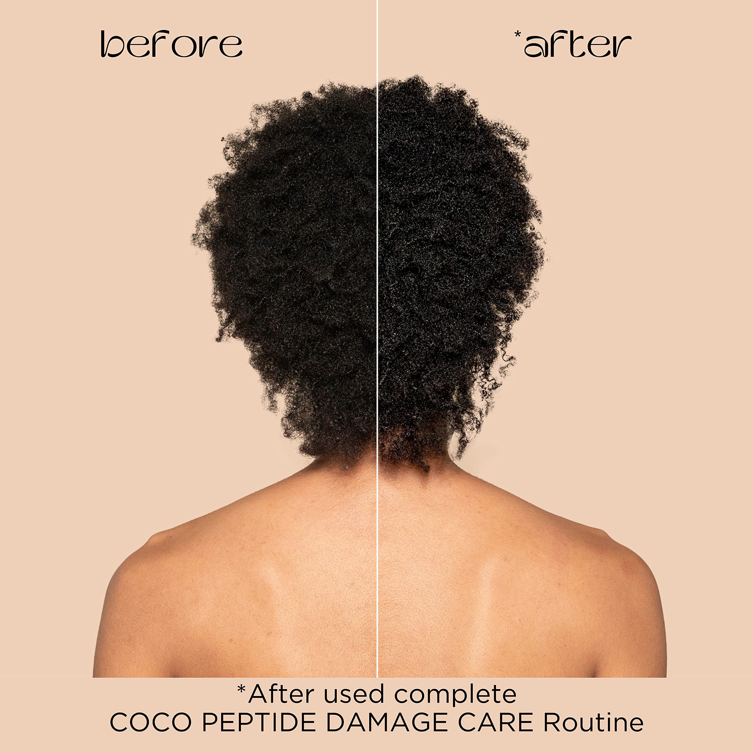 Pacifica Coco Peptide Damage Care Champú: mezcla de proteínas vegetales fortalece cada hebra.