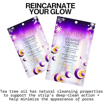 Pacifica Cosmic Vanish frente: tira adaptada para poros entre cejas
