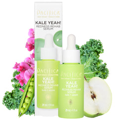 Pacifica Kale Yeah! Suero en bote para calmar enrojecimiento y brillos.