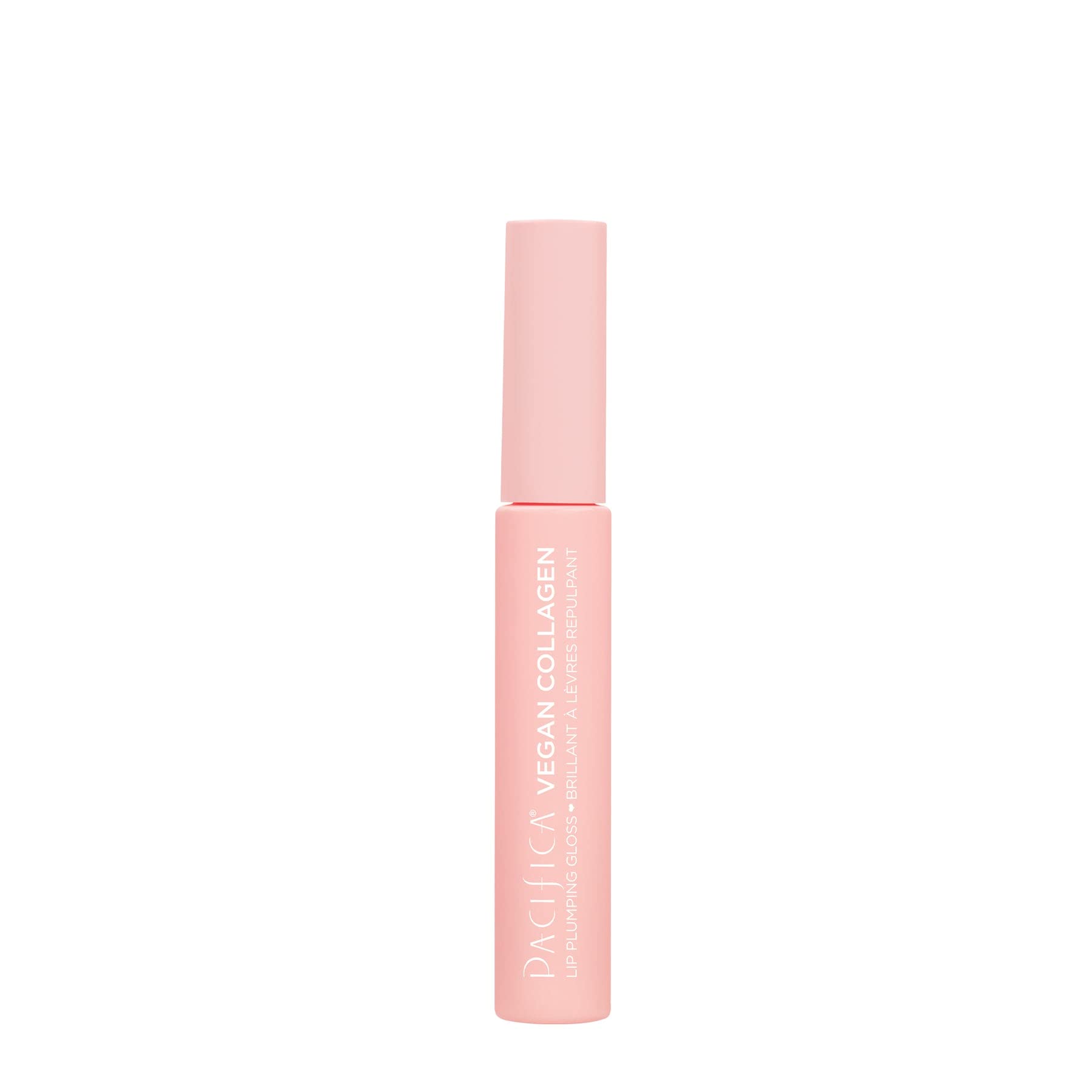 Pacifica labios brillantes e hidratados con coco y vitamina E.