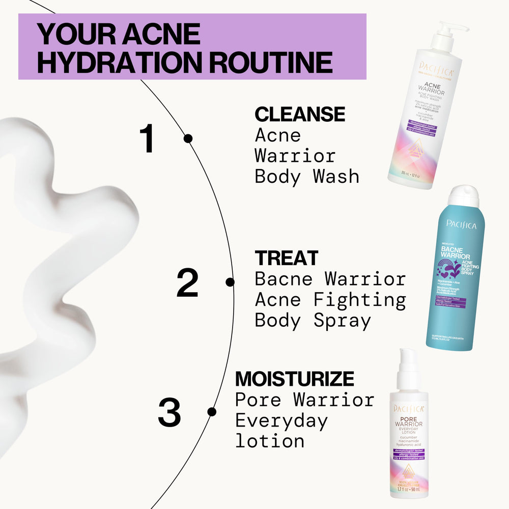 Pacifica Pore Warrior: detalle del empaque que destaca calidad