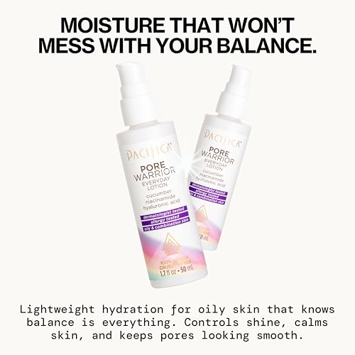 Pacifica Pore Warrior: textura ligera que se siente fresca y no grasa