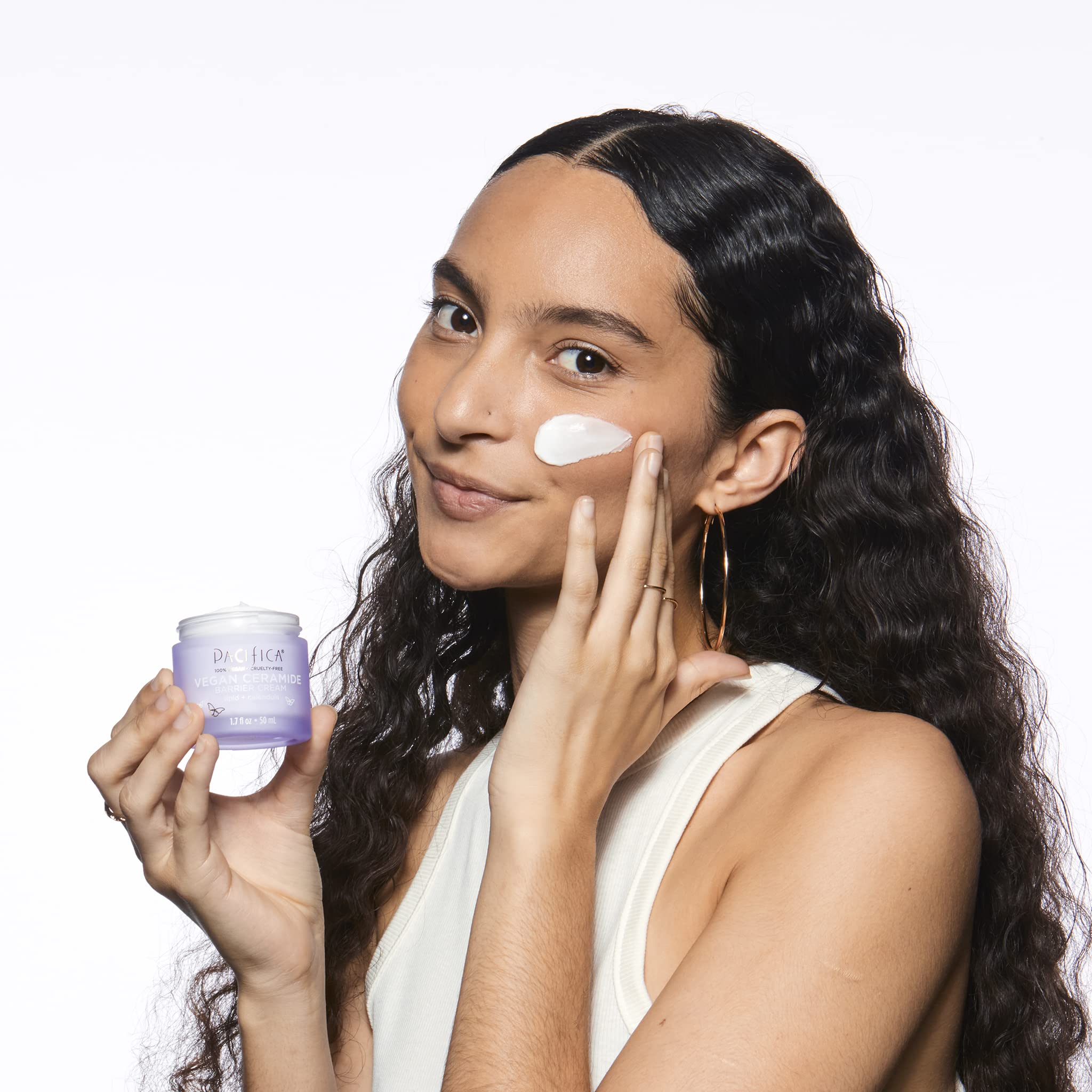 Pacifica crema libre de parabenos y colorantes para piel sensible