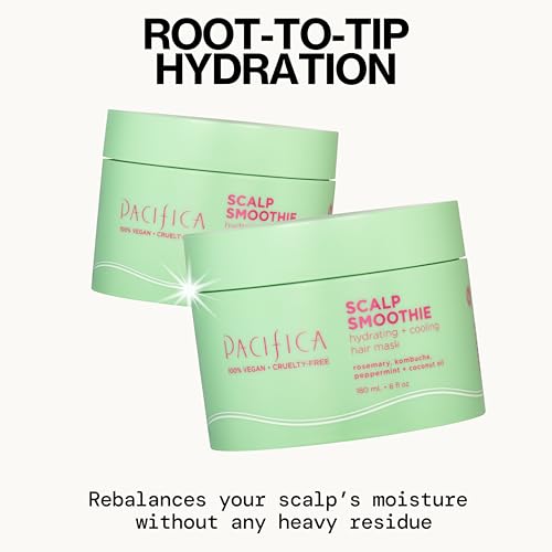 Pacifica Scalp Smoothie: aplicación de masaje para alivio diario.