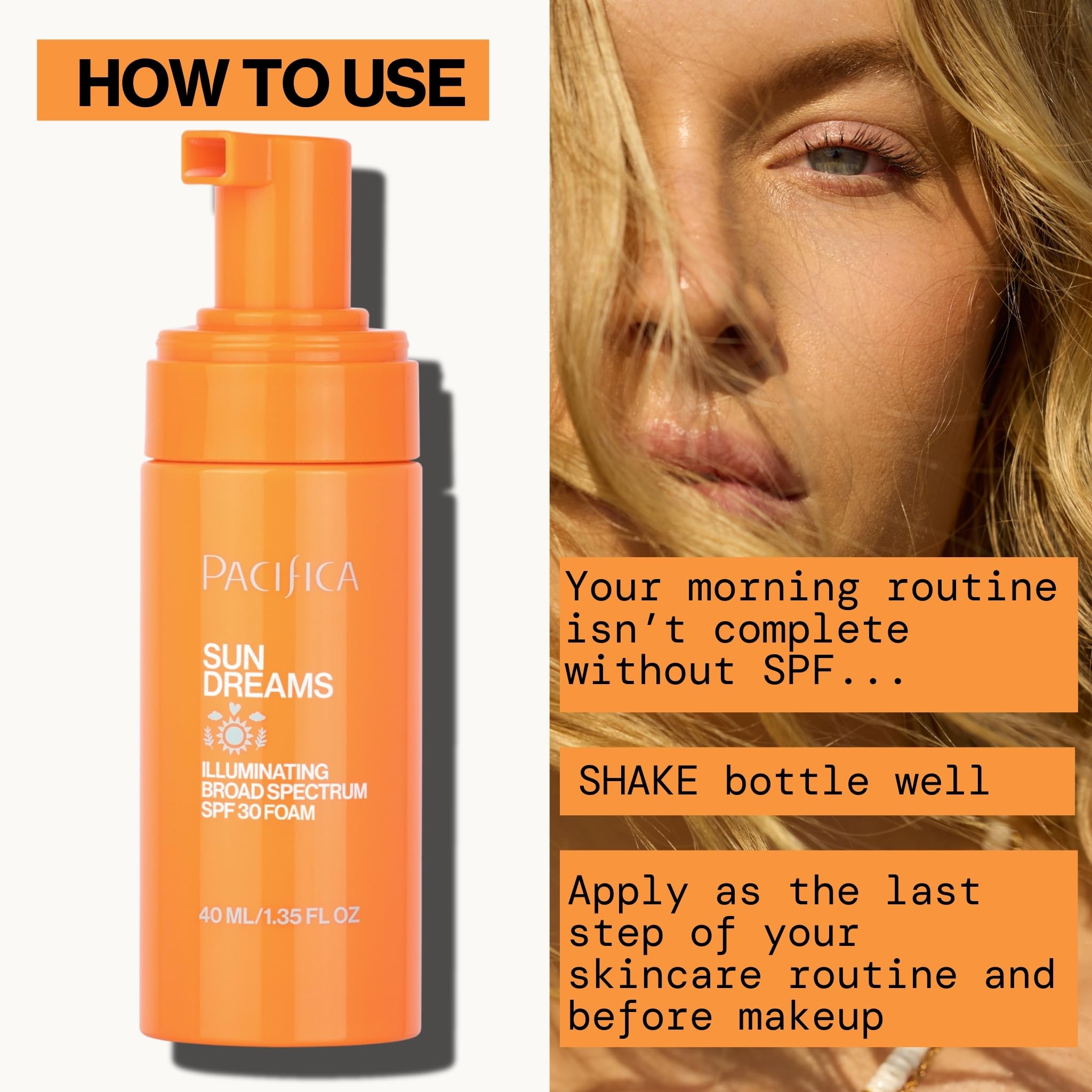 Pacifica Sun Dreams: aroma floral suave para uso cotidiano.