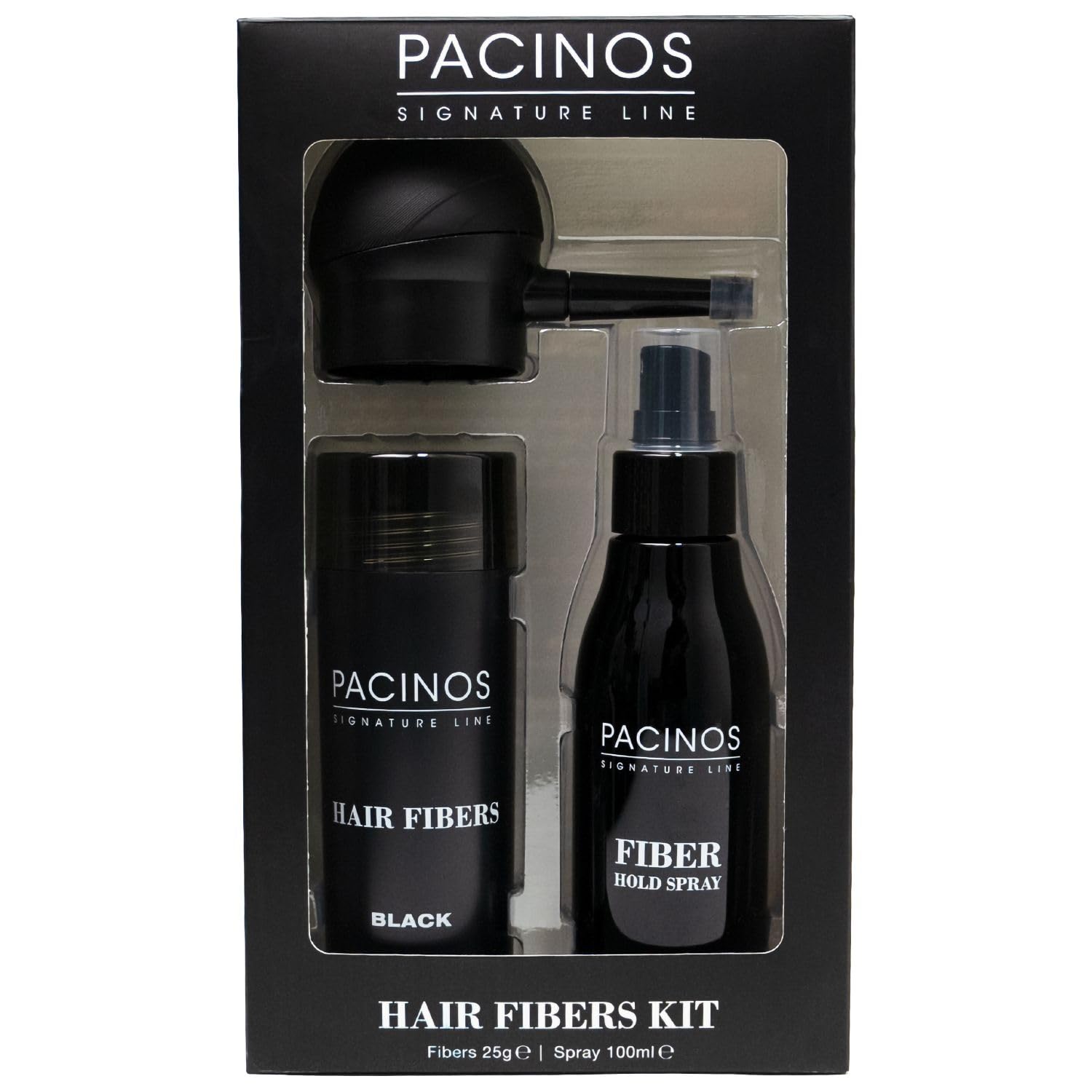 Pacinos spray de fijación para fibras capilares ofrece fijación duradera