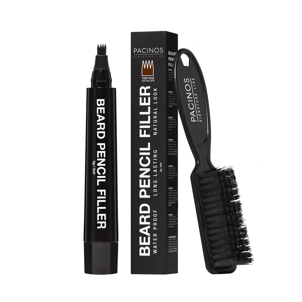 Pacinos Lápiz para barba con punta microhorquilla para un contorno preciso.