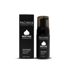 Pacinos Signature Line Mousse rizos-definidos y sin encrespamiento para un look natural.