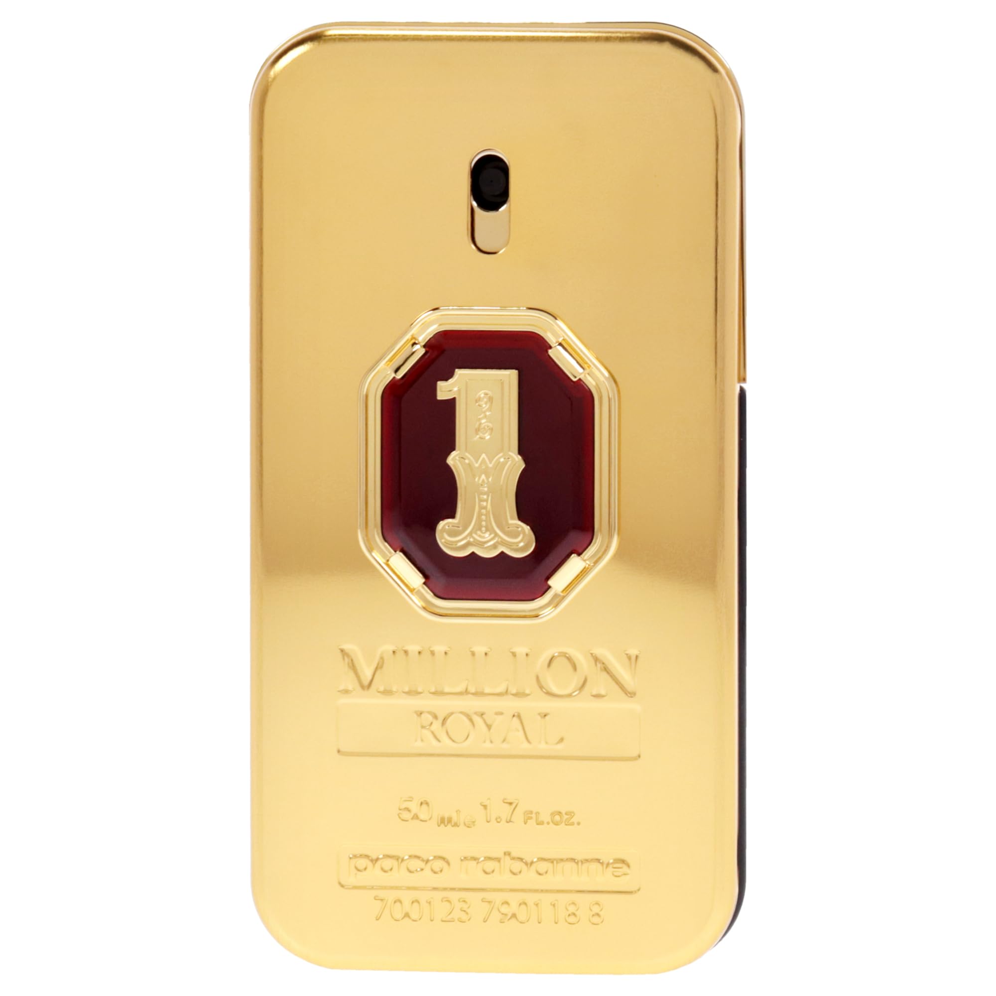 Paco Rabanne 1 Million Royal, frasco con tapón distintivo para presencia duradera
