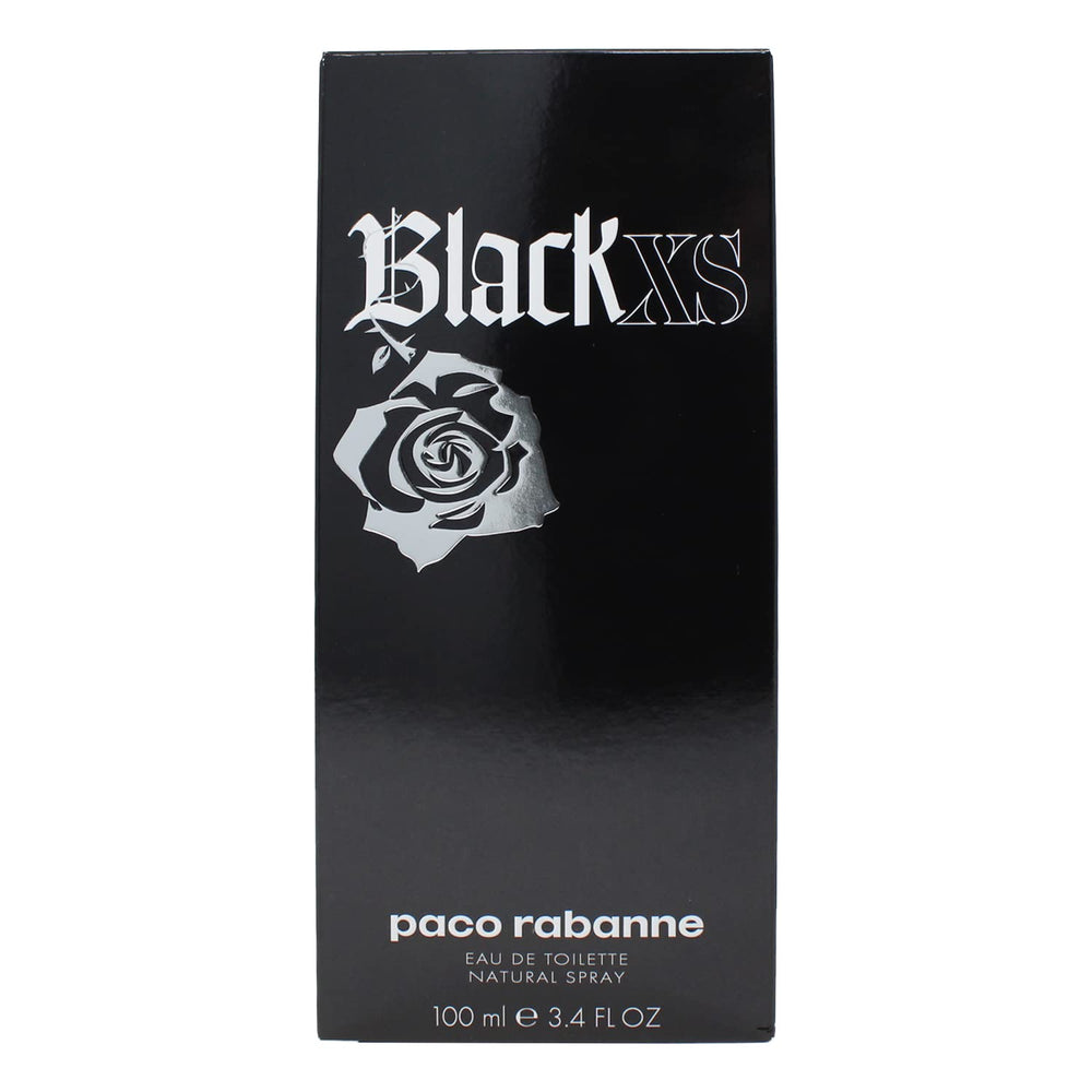 Paco Rabanne Black XS, frasco atomizador, apertura fresca para ocasiones casuales y nocturnas.