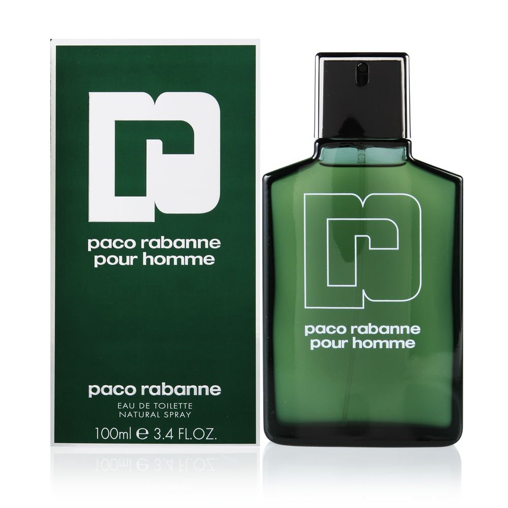 Paco Rabanne Pour Homme, frasco elegante para uso diario y presencia duradera.