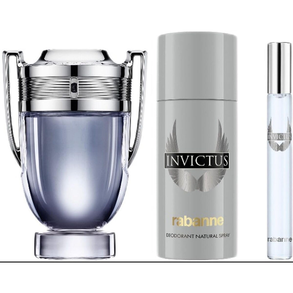 Paco Rabanne Invictus: desodorante del set regalo, práctico para llevar en cualquier ocasión