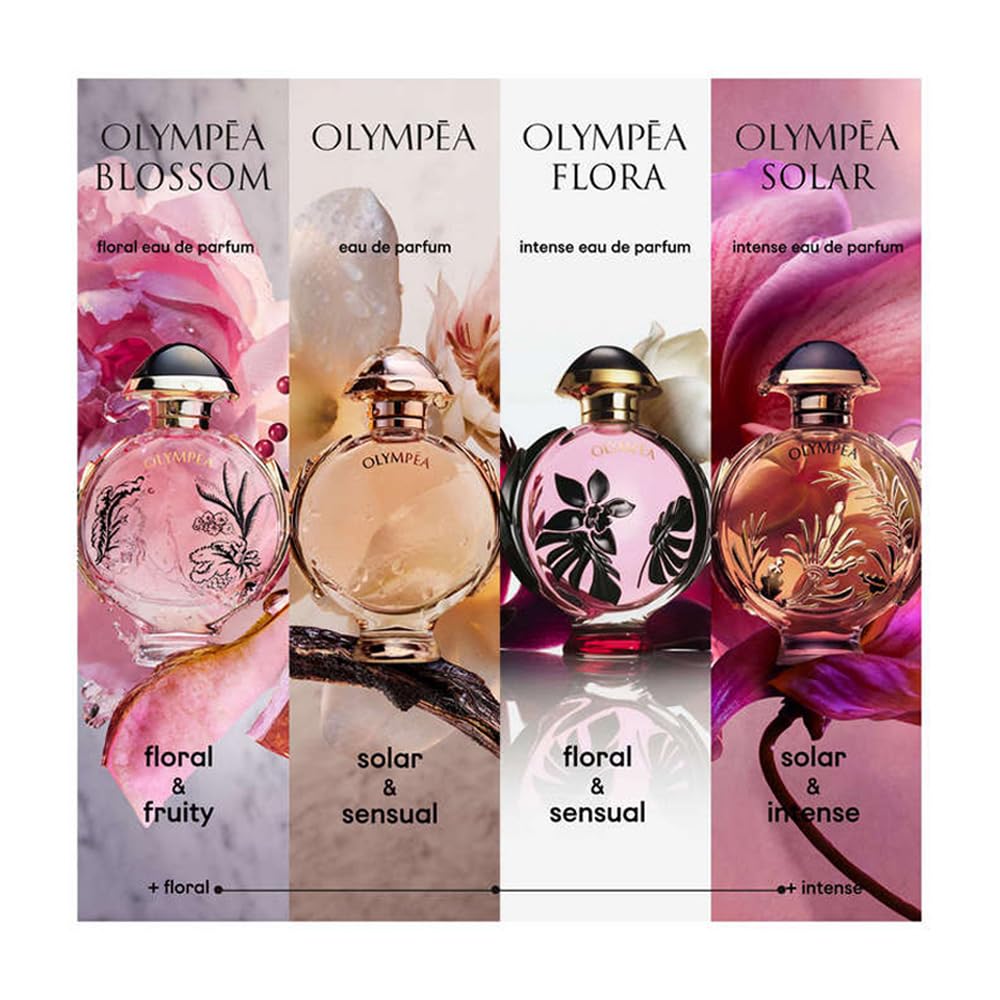 Paco Rabanne Olympéa caja-regalo, regalo sofisticado para ella.